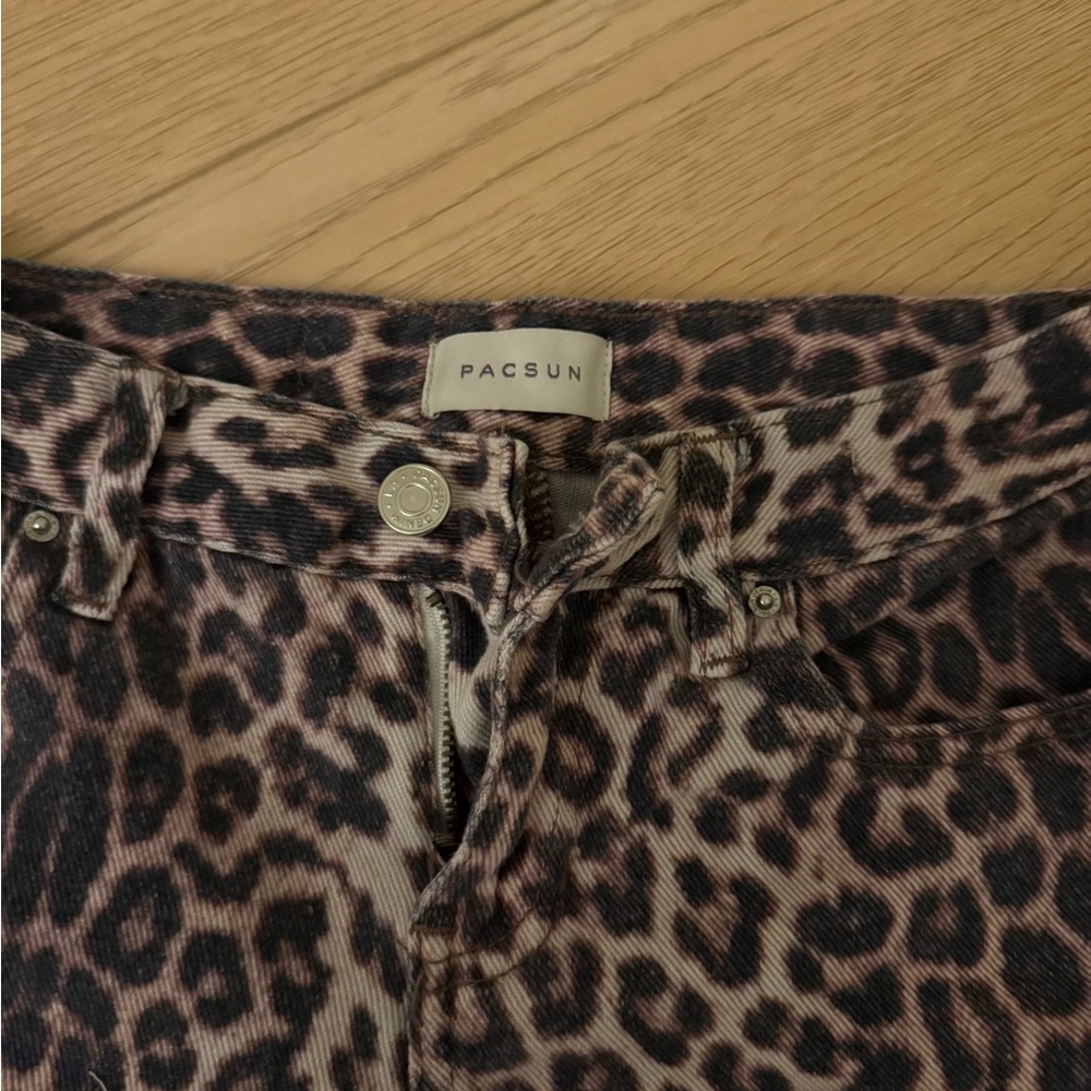 cheetah pacsun jeans